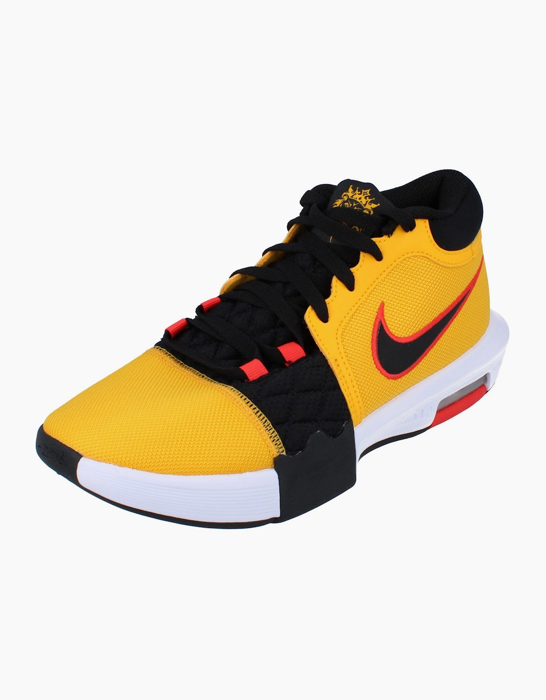 Nike Men's Yellow Lebron Witness Viii Basketball Trainers Hq2139 700 - Size: 8.5