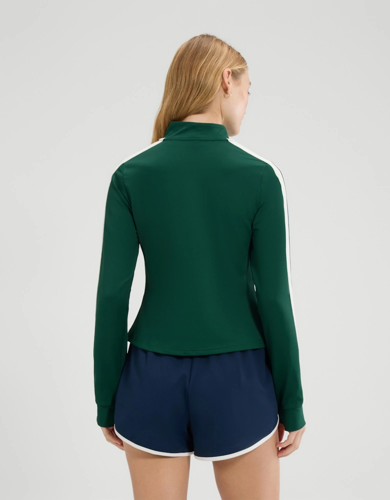 Banff Track Top - Dark Green