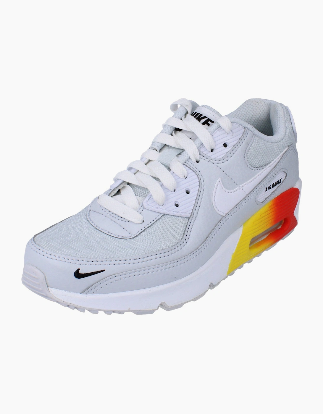 Nike Air Max 90 Unisex White Nn Gs Trainers Hf5181 001 - Size: Uk 6 Us 6.5Y Eu 39 Kids