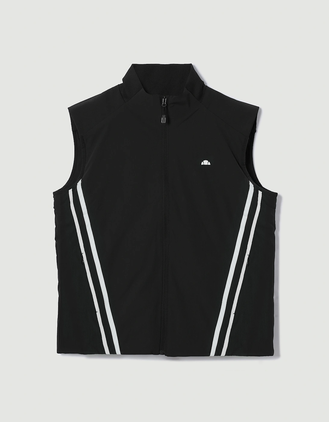 Ellesse Men's Black Rushano Gilet - Size: 38/Regular