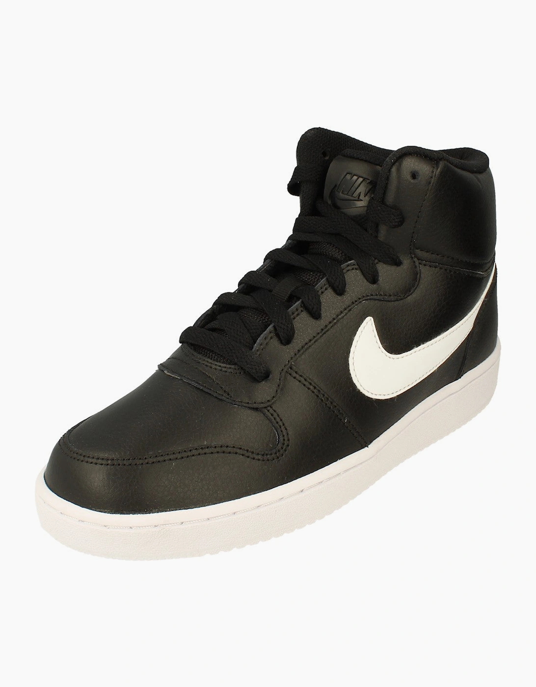 Men's Nike Ebernon Mid Mens Trainers AQ1773 002 - Black - Size: 7
