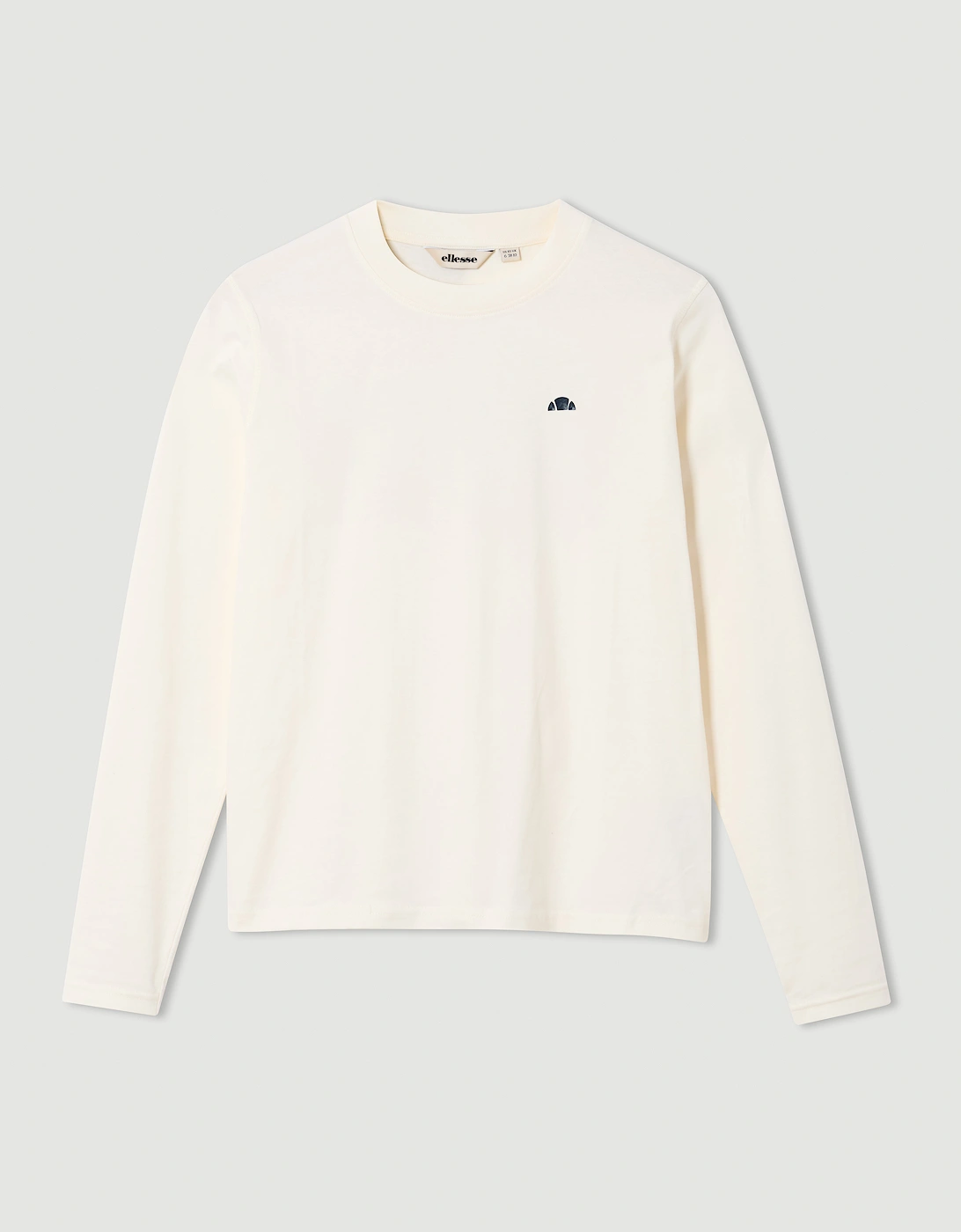 Ellesse Women's Cream Antoine Ls Tee - Off White - Size: 8