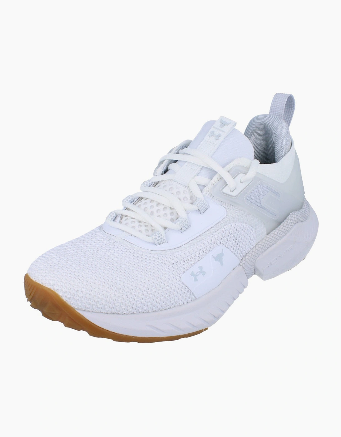 Men's Under Armour UA Project Rock 5 Mens Trainers 3025435  102 - White - Size: 13