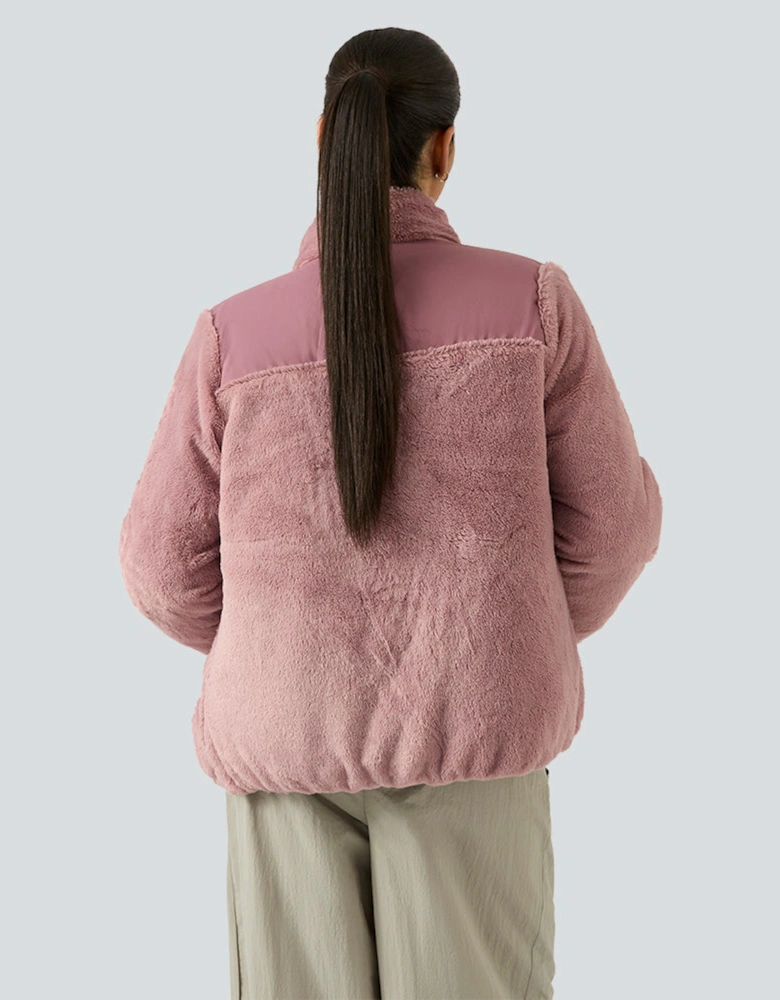 RB2110 Reversible Puffer - Dusty Rose