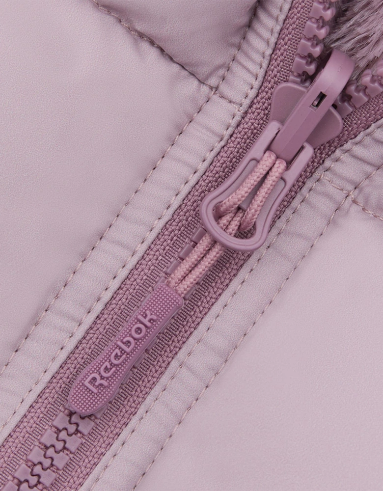 RB2110 Reversible Puffer - Dusty Rose