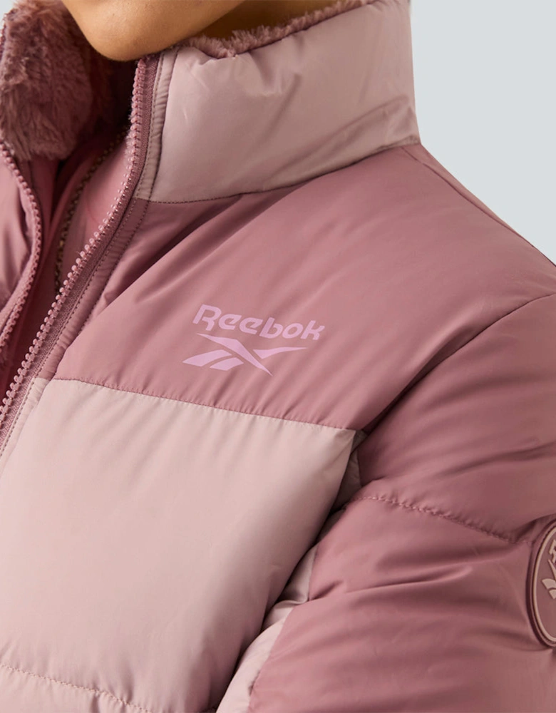 RB2110 Reversible Puffer - Dusty Rose