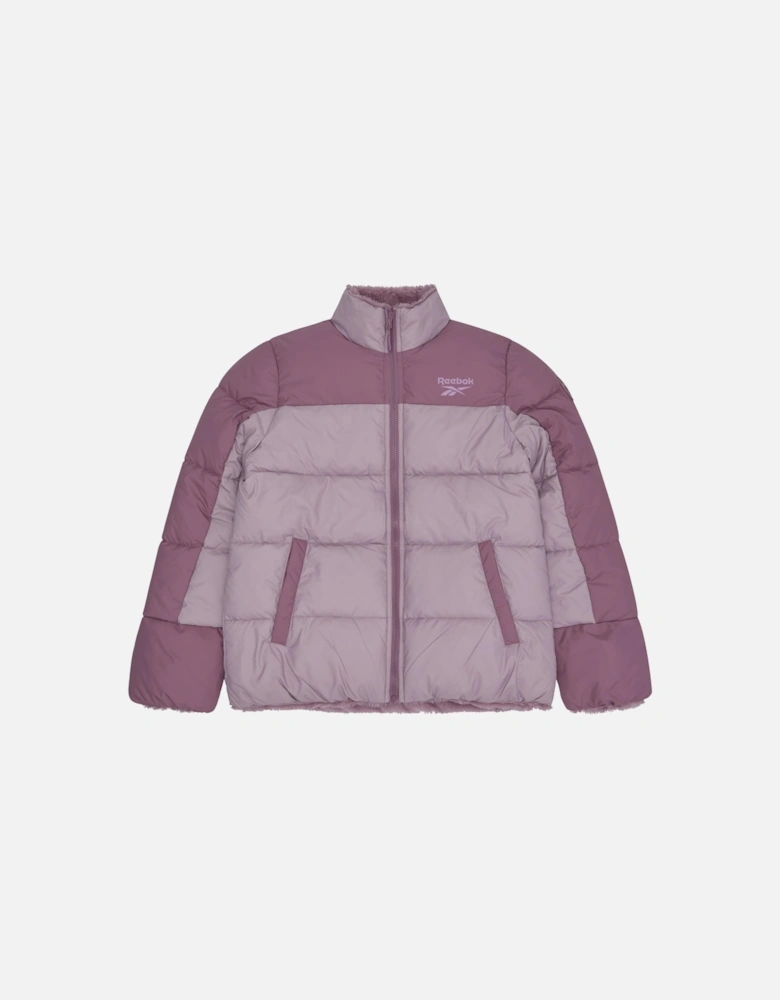 RB2110 Reversible Puffer - Dusty Rose
