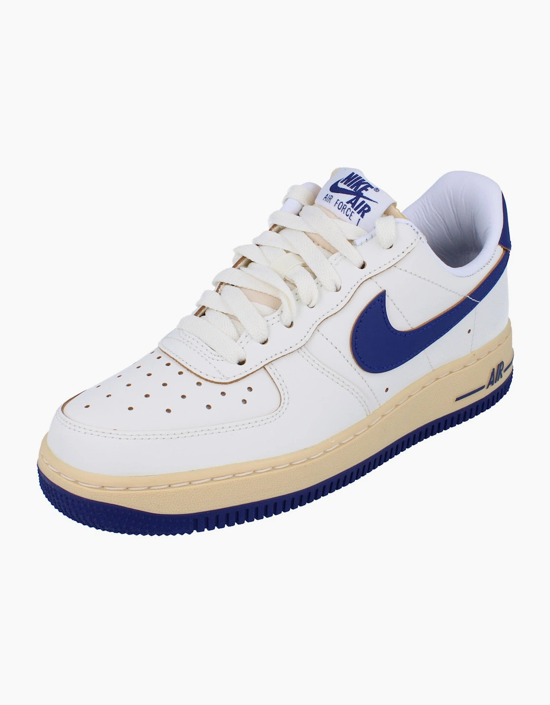 Women's Nike Womens Air Force 1 07 Trainers Fq8103  133 - White - Size: 6