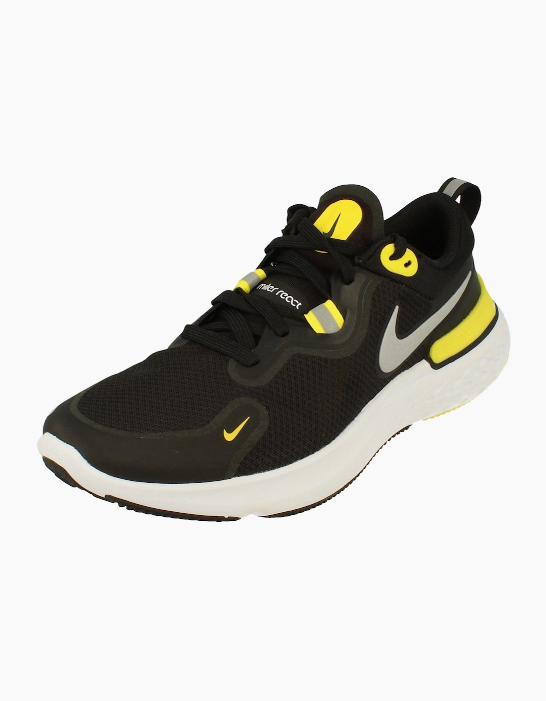 Men's Nike React Miler Mens CW1777 009 - Black - Size: 7