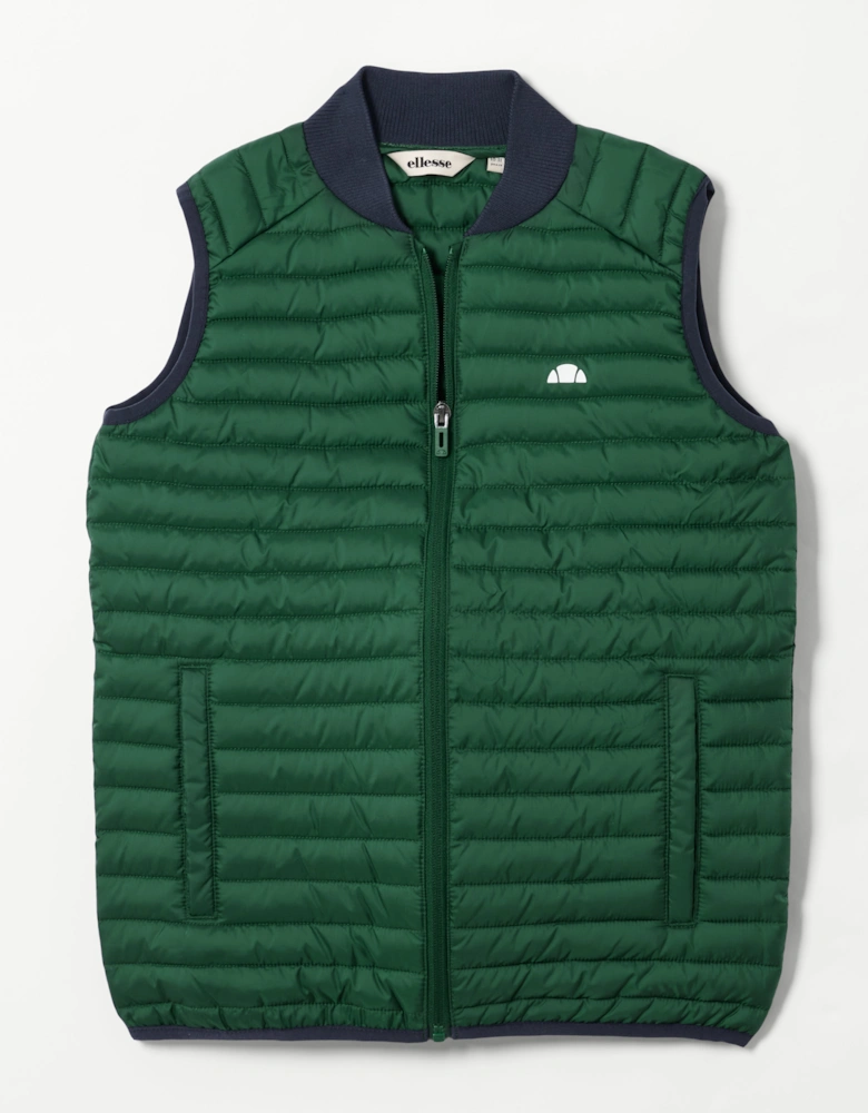 Barr Jnr Gilet - Dark Green