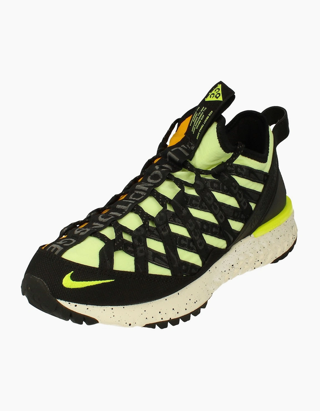 Men's Nike ACG React Terra Gobe Mens Trainers BV6344 701 - Black - Size: 8