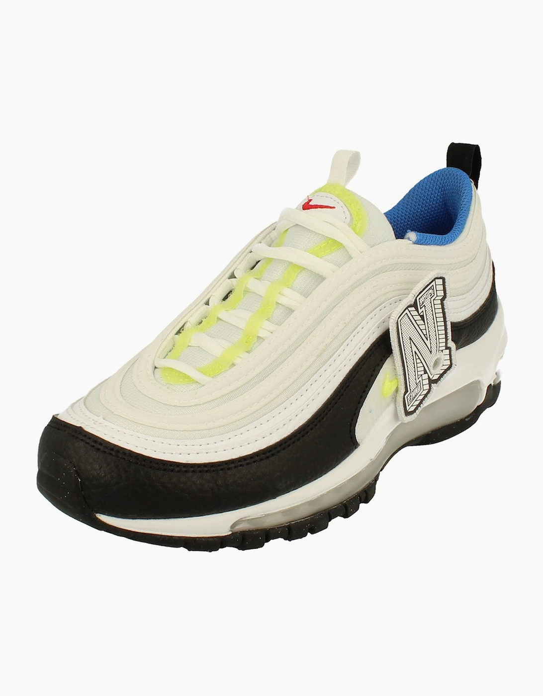 Nike Air Max 97 Unisex White Gs Dq0980 100 - Size: Uk 6 Us 6.5Y Eu 39 Kids