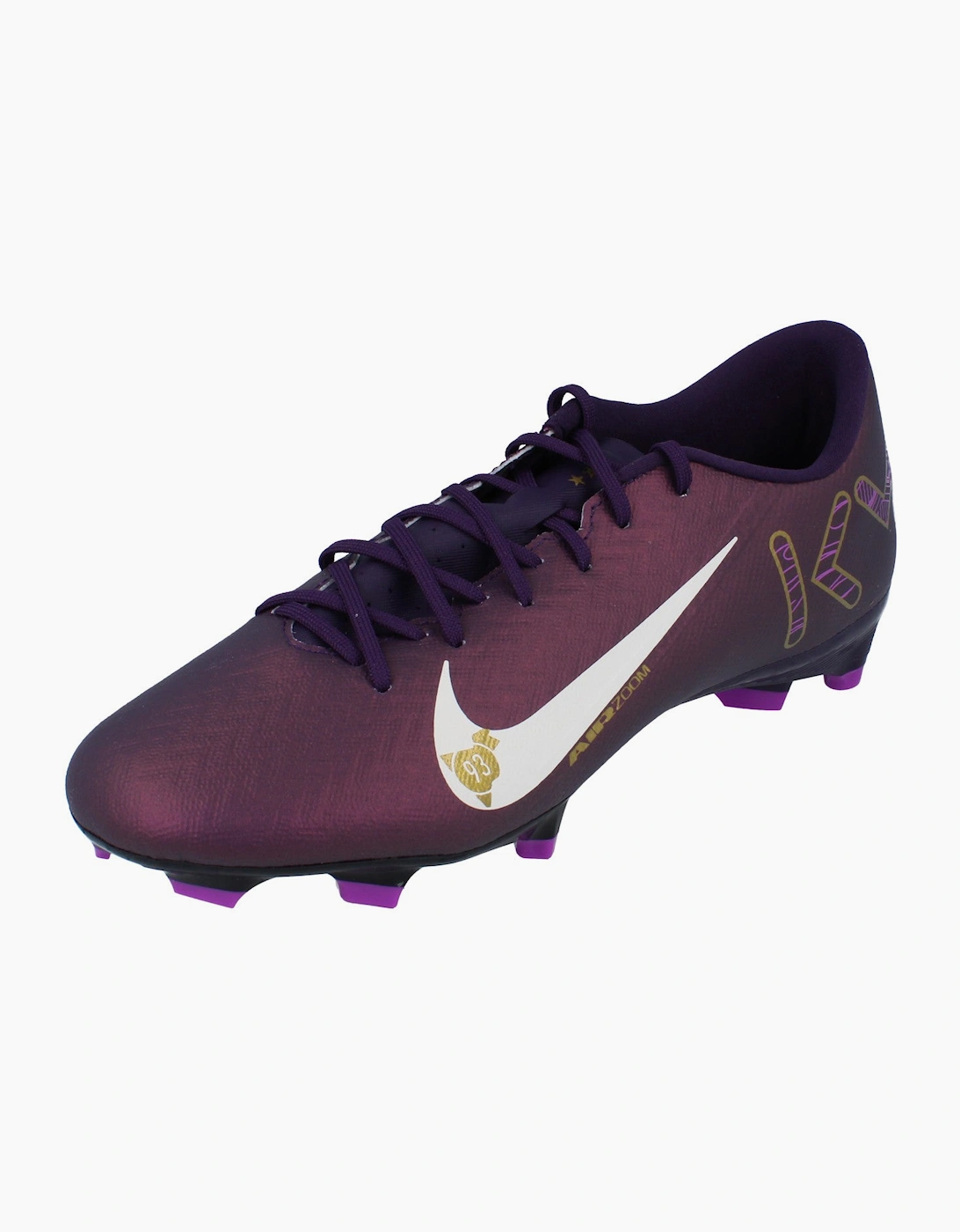 Men's Nike Zoom Vapor 16 Academy Km Fg/Mg Mens Football Boots Fq8377  500 - Purple - Size: 8.5