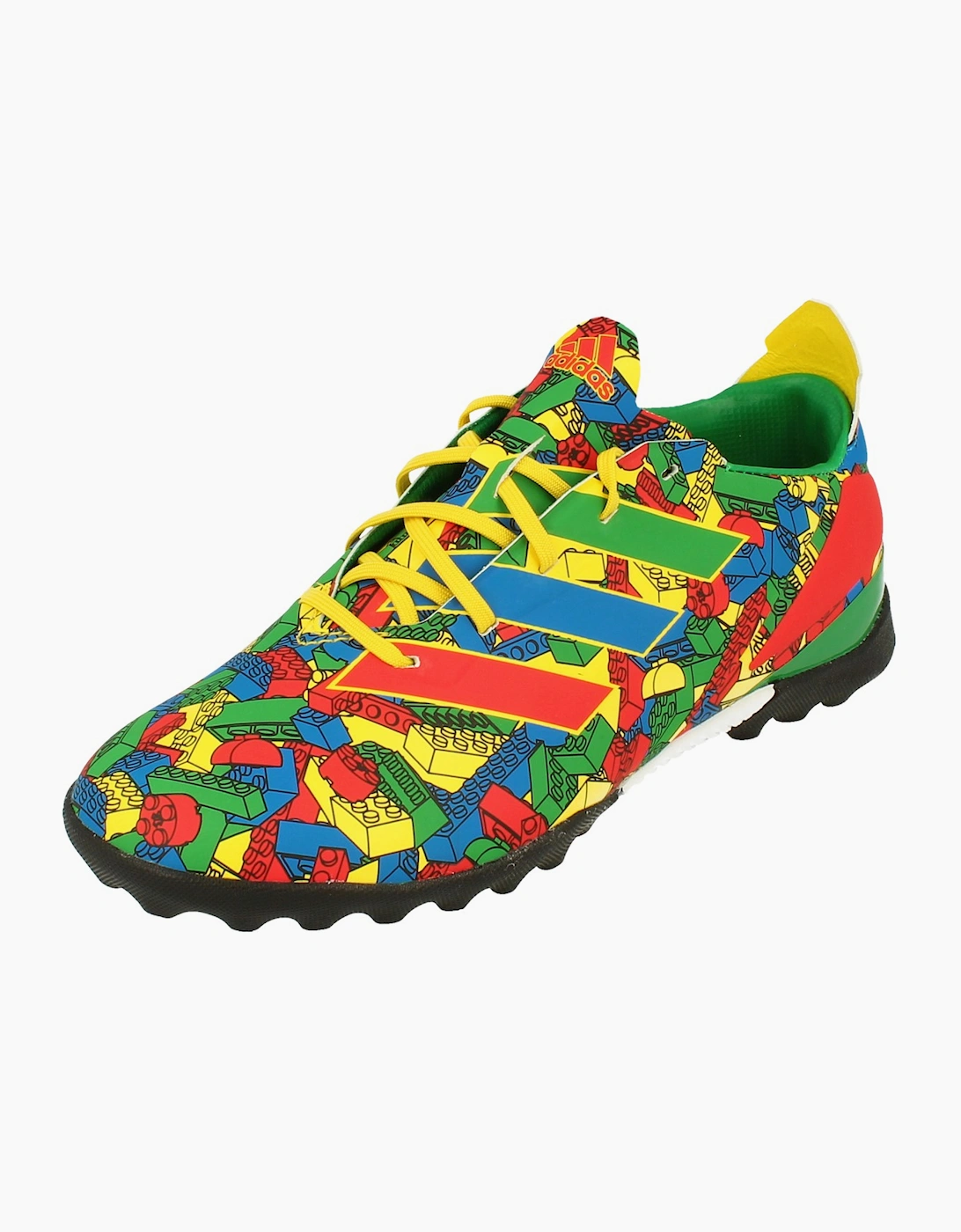 Adidas Unisex Yellow Gamemode Tf Junior Football Boots Trainers Gw8557 - Size: Uk 10K Us 10.5K Eu 28 Kids