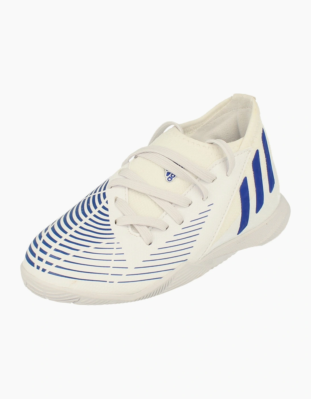 Adidas Predator Unisex White Edge.3 In Junior Football Boots Trainers Gx2647 - Size: Uk 12.5K Us 13K Eu 31 Kids