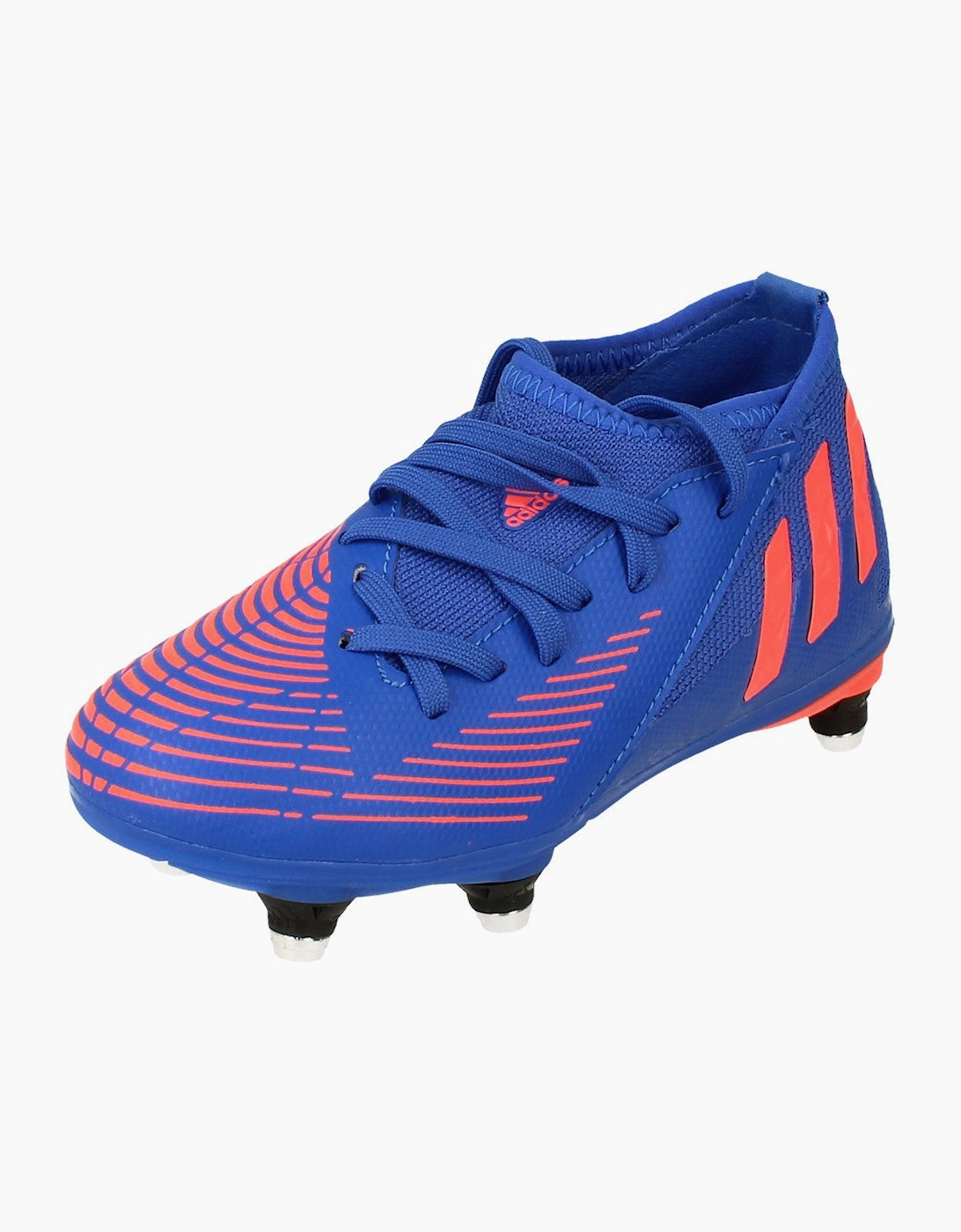 Adidas Predator Unisex Blue Edge.3 Sg Junior Football Boots Gy8075 - Size: Uk 10.5K Us 11K Eu 28.5 Kids