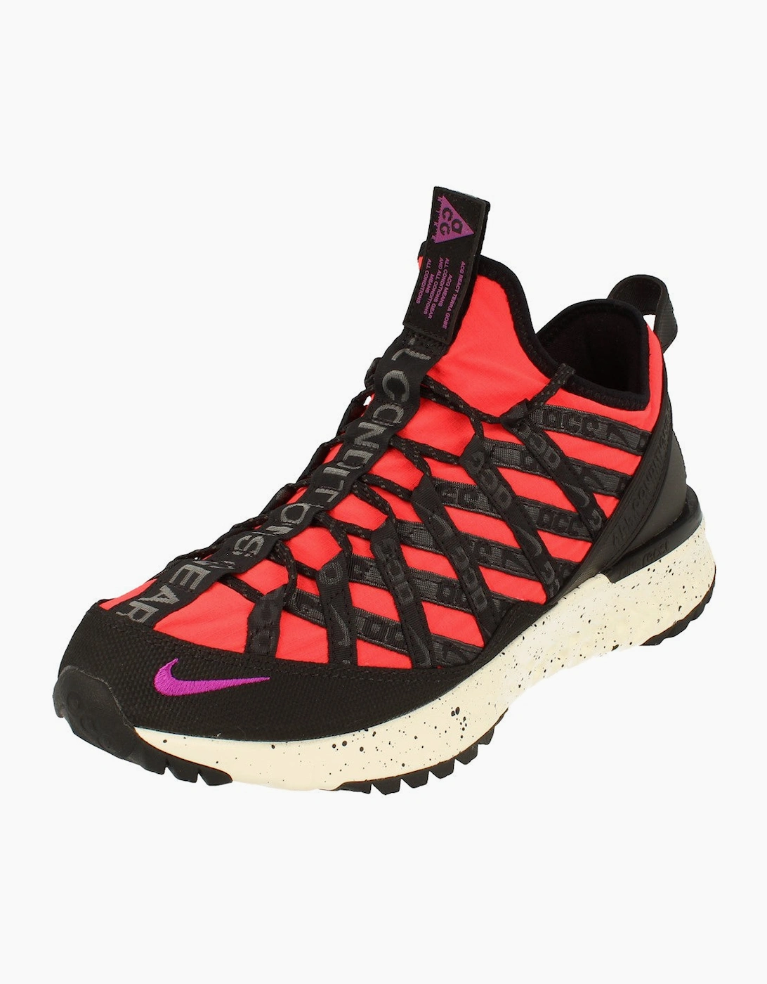 Men's Nike ACG React Terra Gobe Mens Trainers BV6344 600 - Red - Size: 9.5