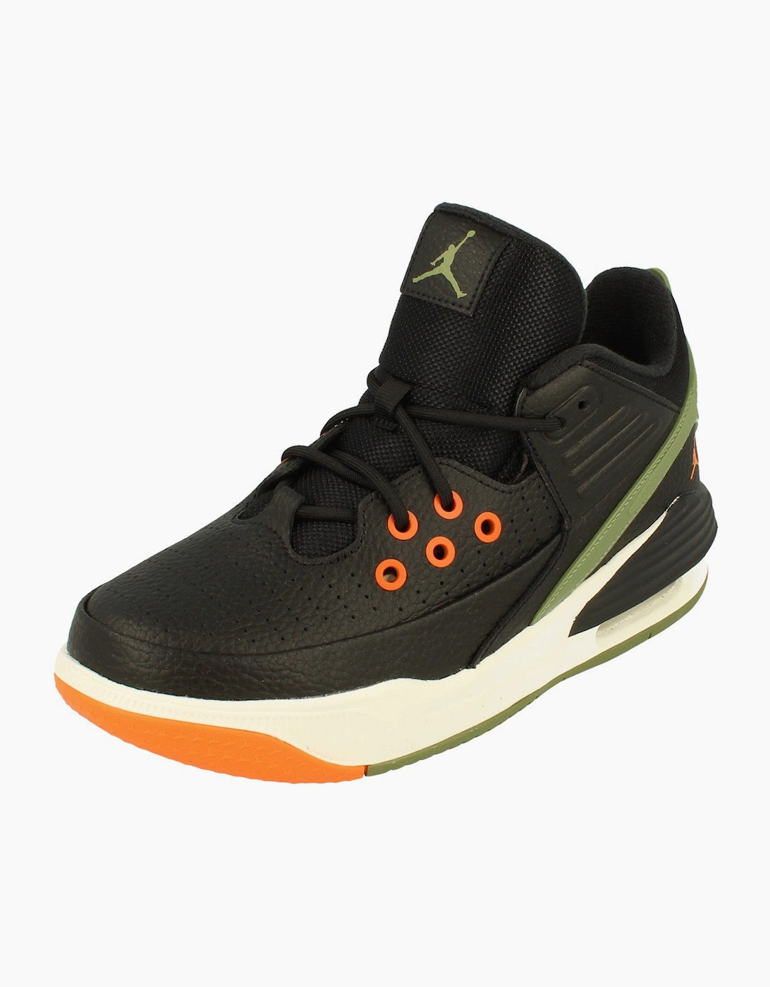 Boy's Nike Air Jordan Max Aura 5 GS Trainers Dz4352 003 - Black - Size: UK 5 us 5.5y eu 38
