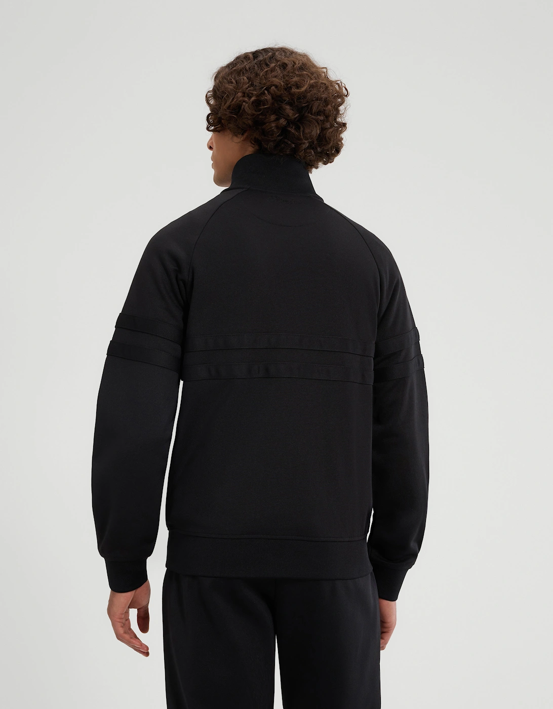 Rimini Track Jacket - Black Mono