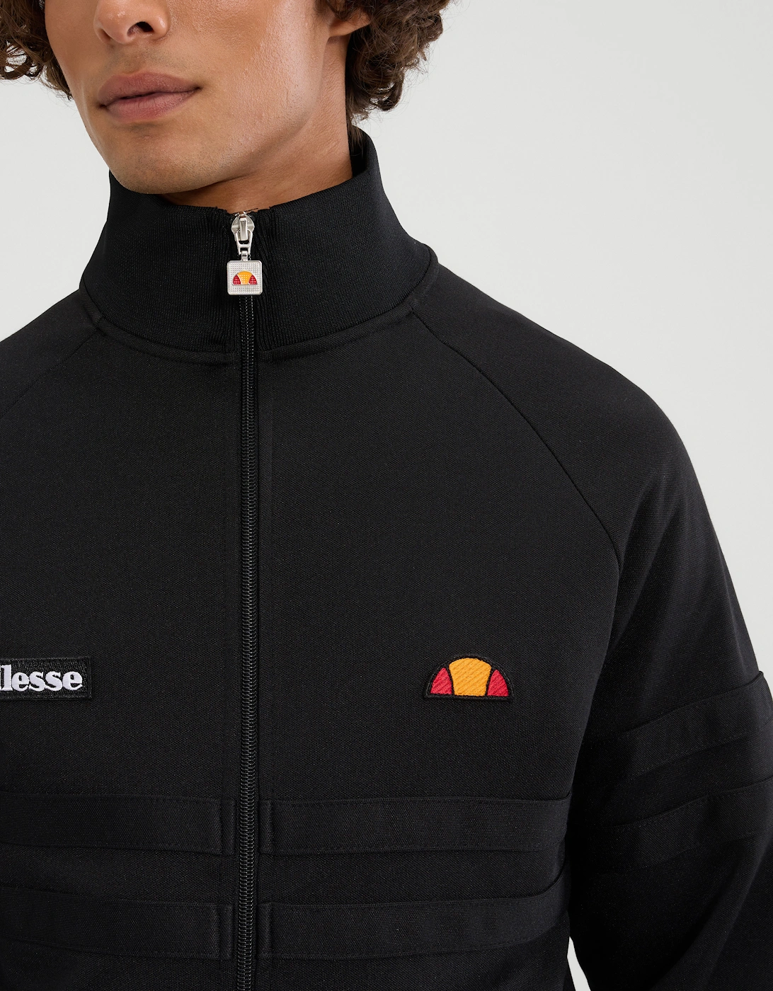 Rimini Track Jacket - Black Mono
