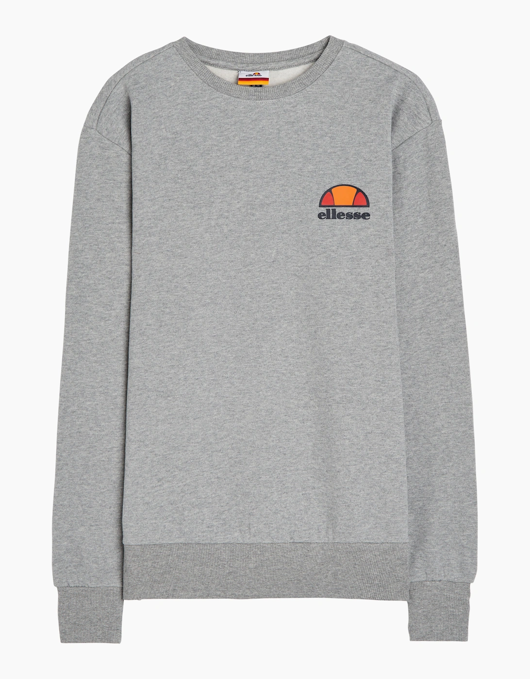Ellesse Men's Grey Diveria Sweatshirt - Marl - Size: 2XL