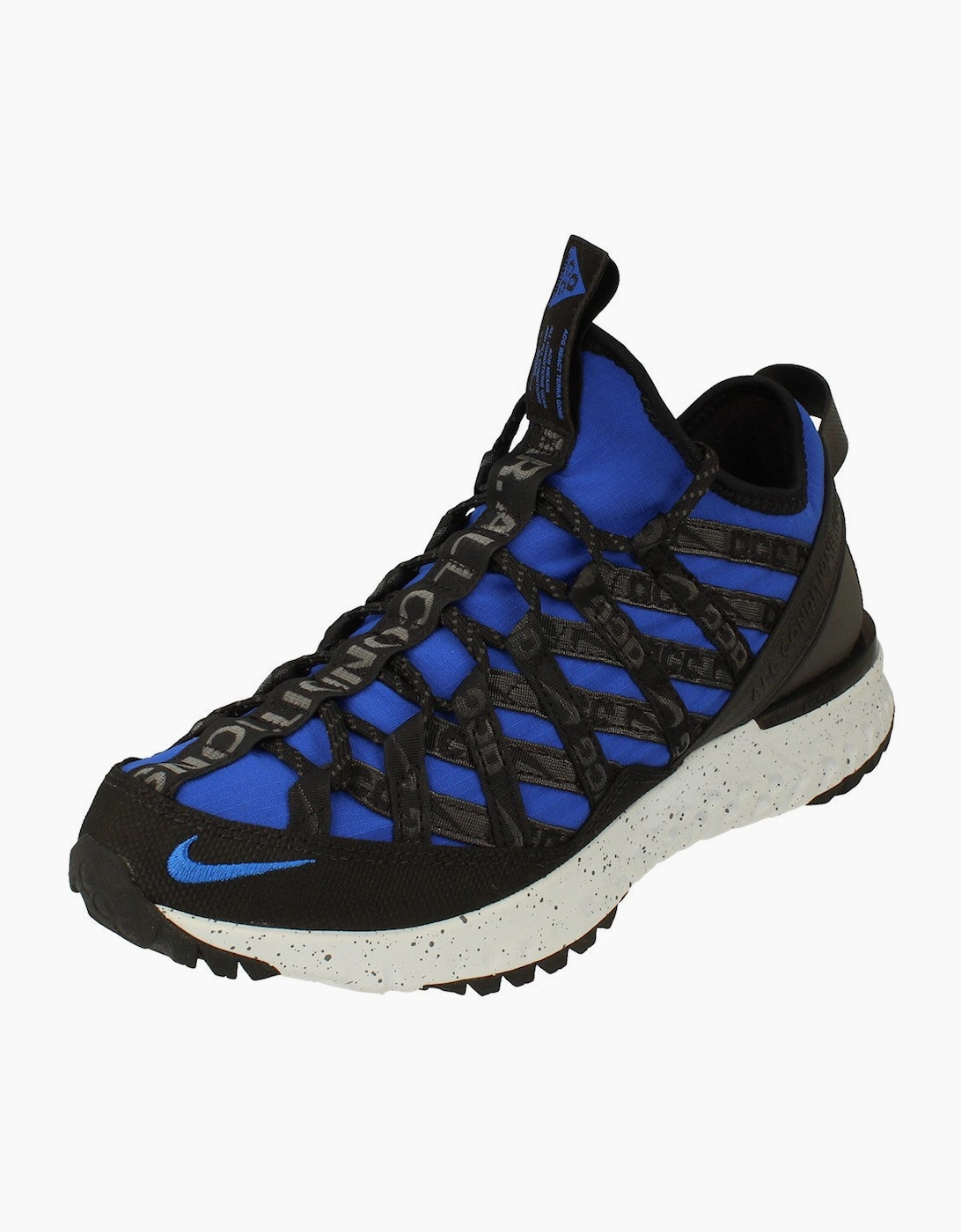 Nike React Vision Men's Blue Nike Acg React Terra Gobe Trainers Bv6344 400 - Size: 7