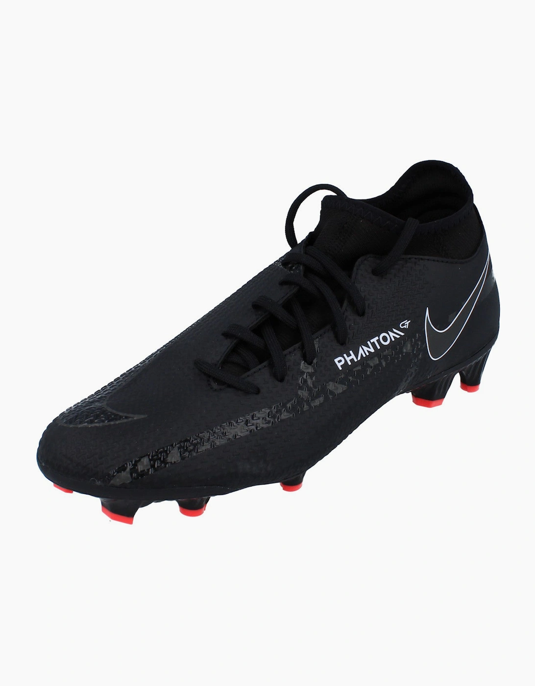 Men's Nike Phantom Gt2 Academy Df Fg/Mg Mens Football Boots DC0797 001 - Black - Size: 9.5
