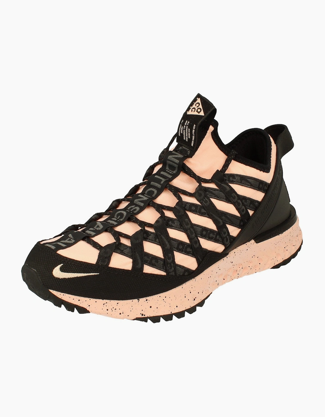 Men's Nike Acg React Terra Gobe Mens Trainers BV6344 800 - Black - Size: 7.5