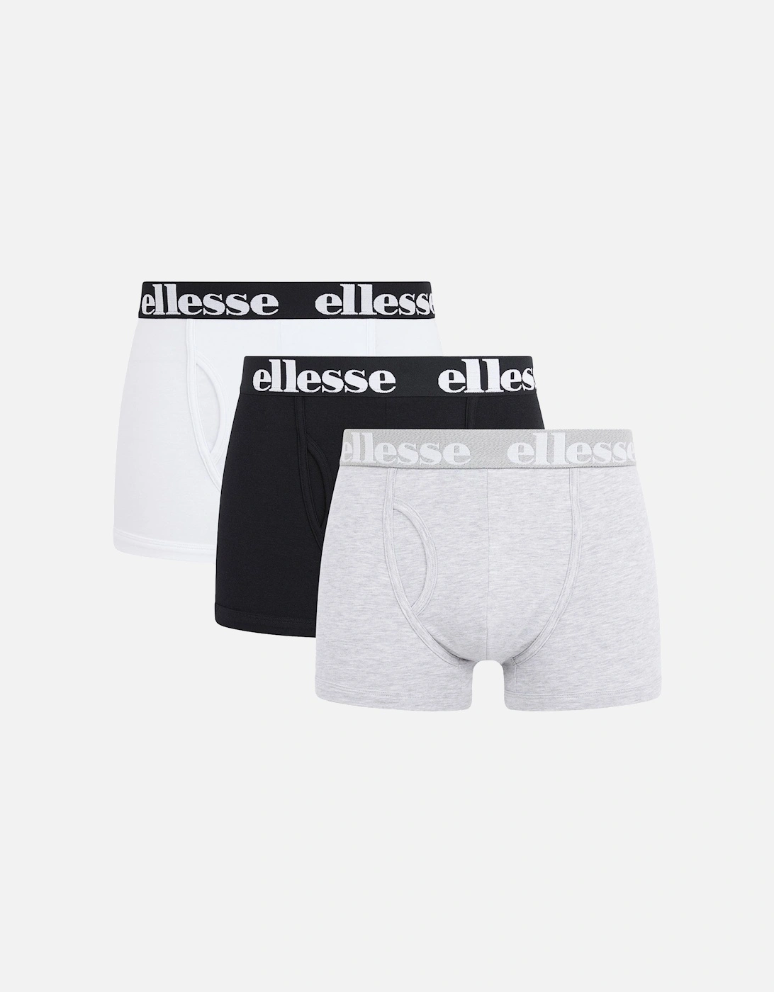 Hali 3Pk Boxers - Black/Grey/White, 5 of 4
