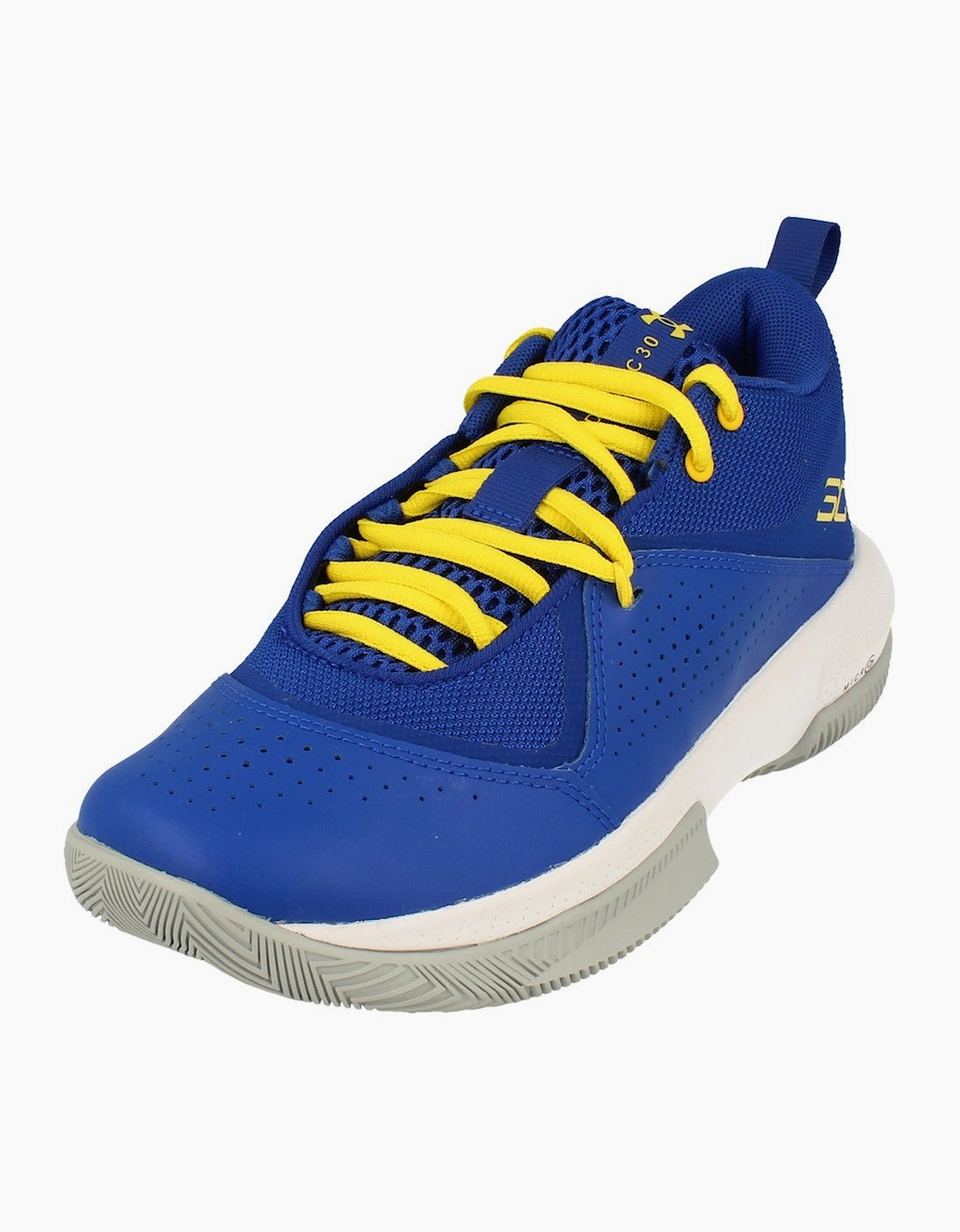 Under Armour GS Sc 3Zero IV Basketball Trainers 3023918 403 - Blue - Size: UK 3.5 us 4y eu 36