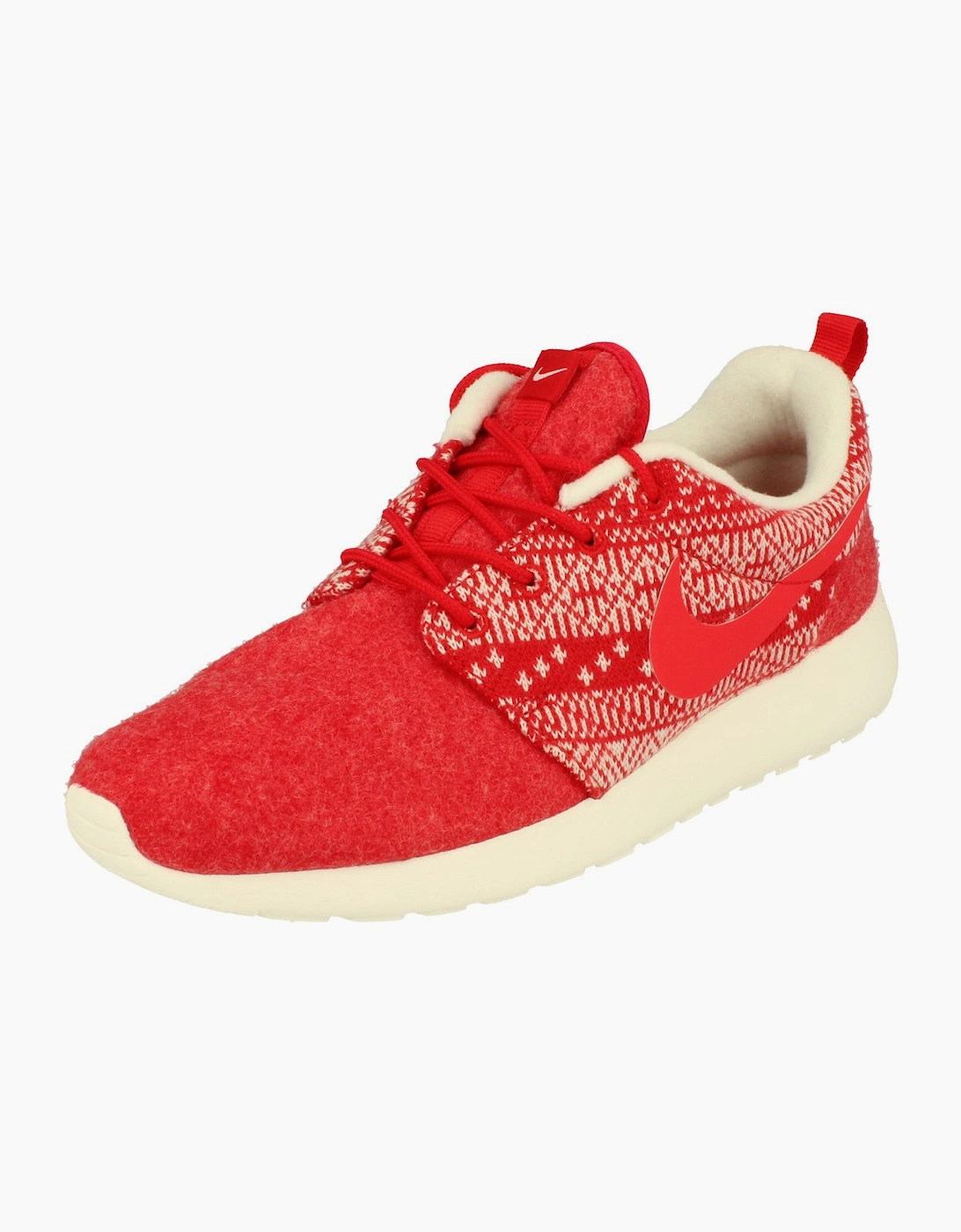 Women's Nike Womens Rosherun Winter Trainers 685286 661 - Red - Size: 4