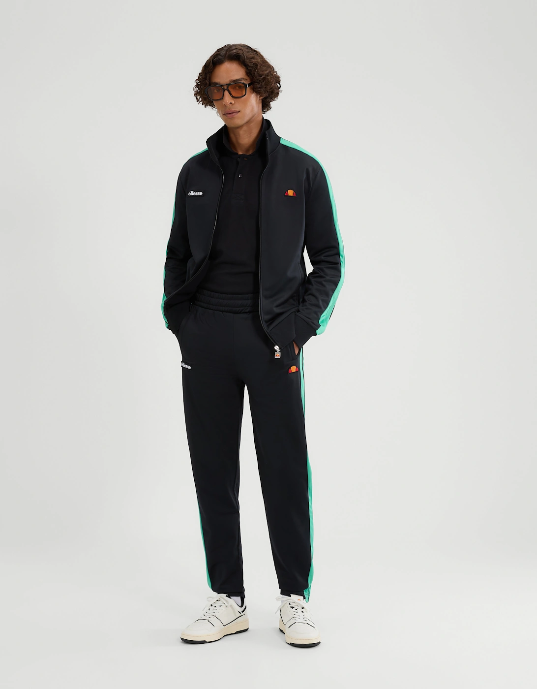 Cervinio Track Top - Black