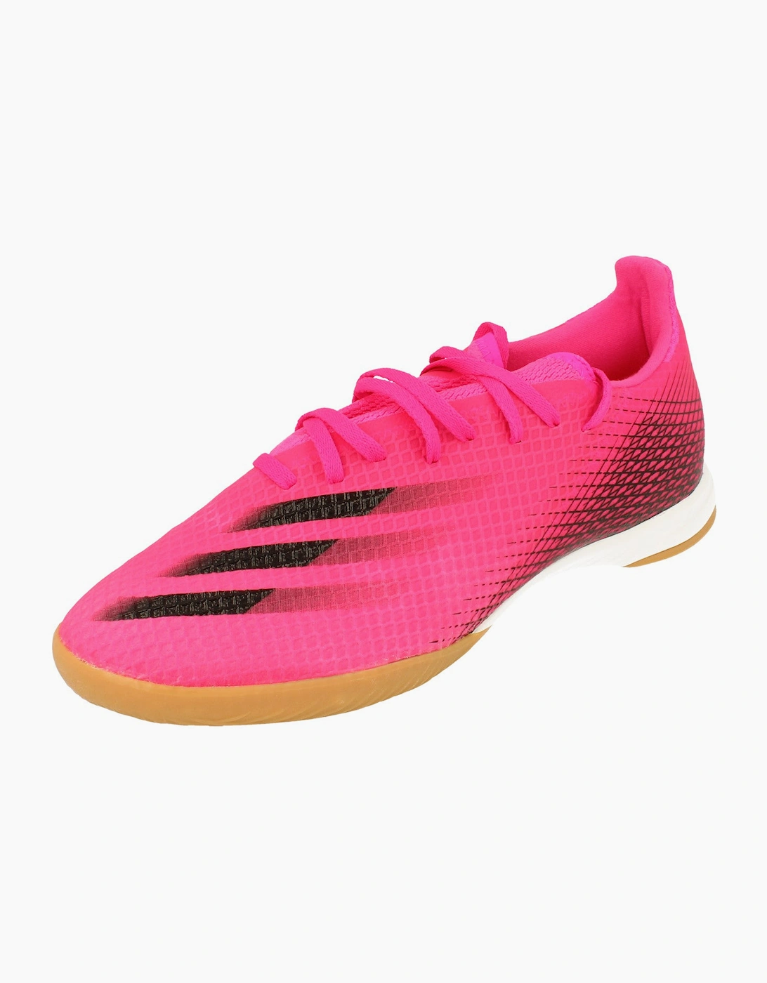 Men's Adidas X Ghosted.3 In Mens Football Boots Trainers FW6938 - Pink - Size: 9.5
