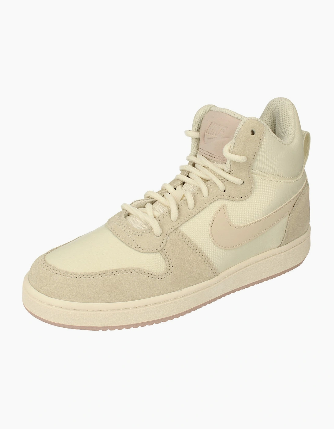 Women's Nike Womens Court Borough Mid Prem Trainers 844907 101 - White - Size: 6.5