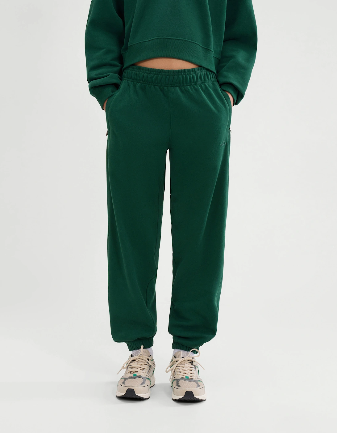 Ellesse Women's Green Lentella Jogger - Dark  Size 10
