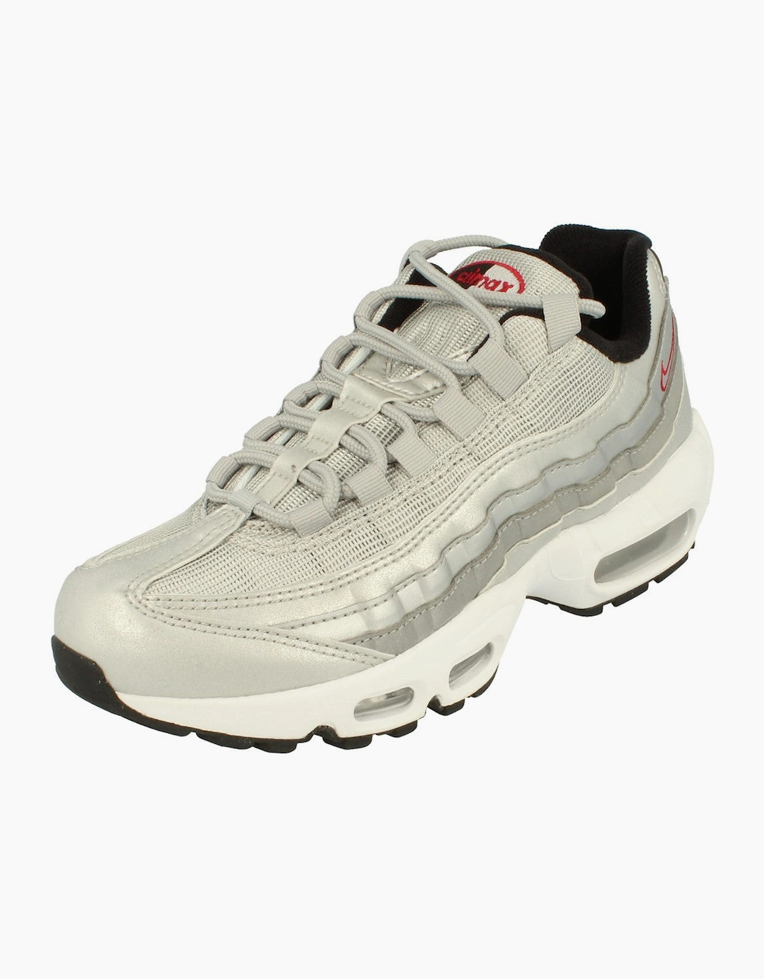 Women's Nike Womens Air Max 95 QS 814914 002 - Silver - Size: 6.5