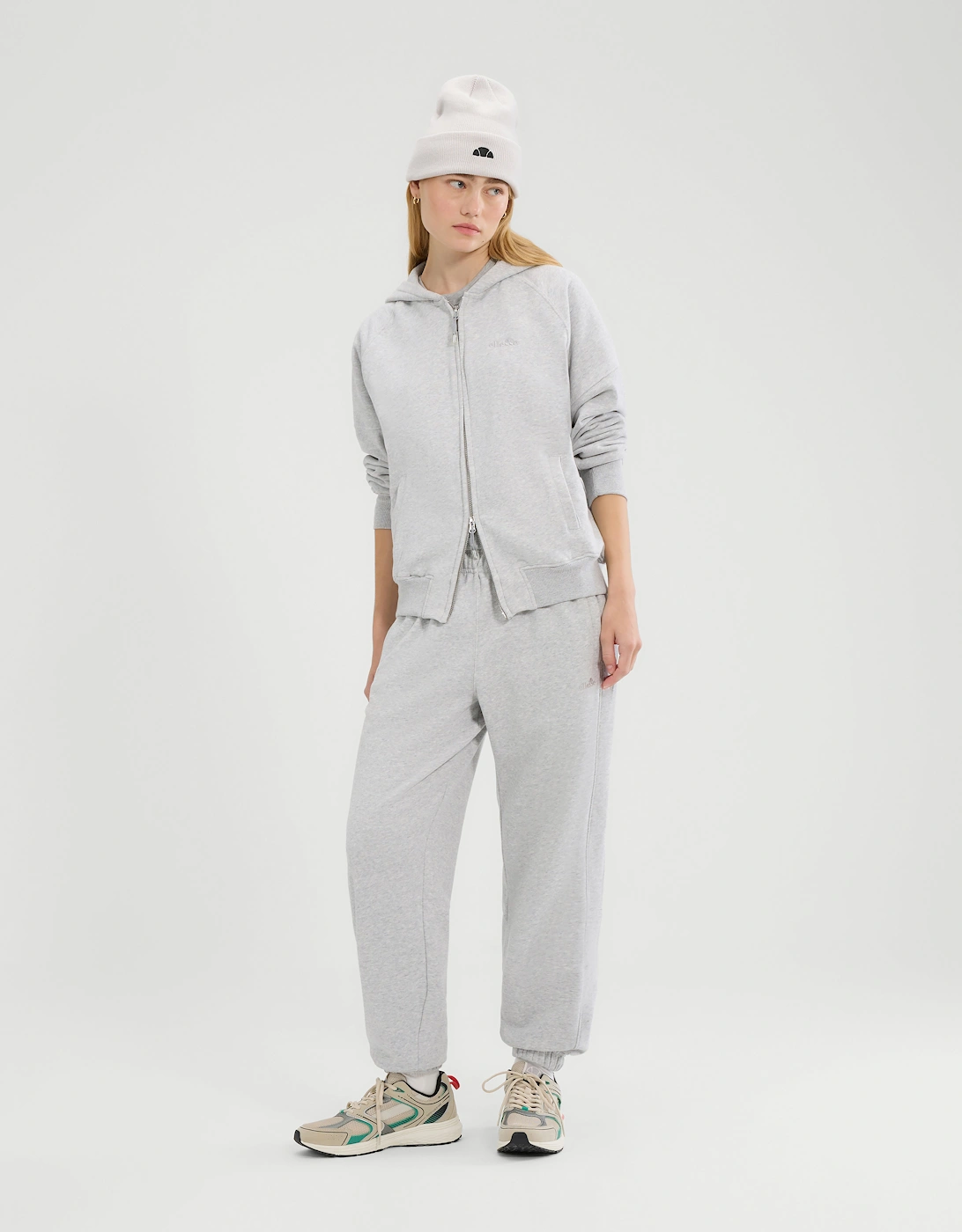 Lentella Jogger - Light Grey Marl