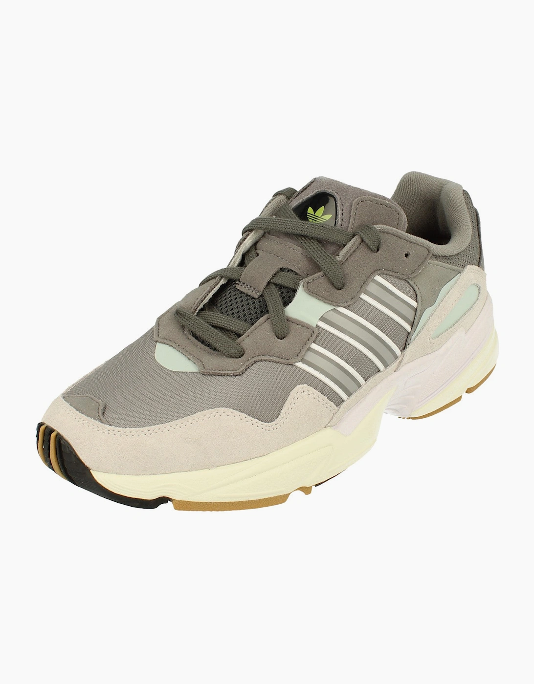 Adidas Men's Grey Yung 96 Sneakers G26337 - Size 7.5