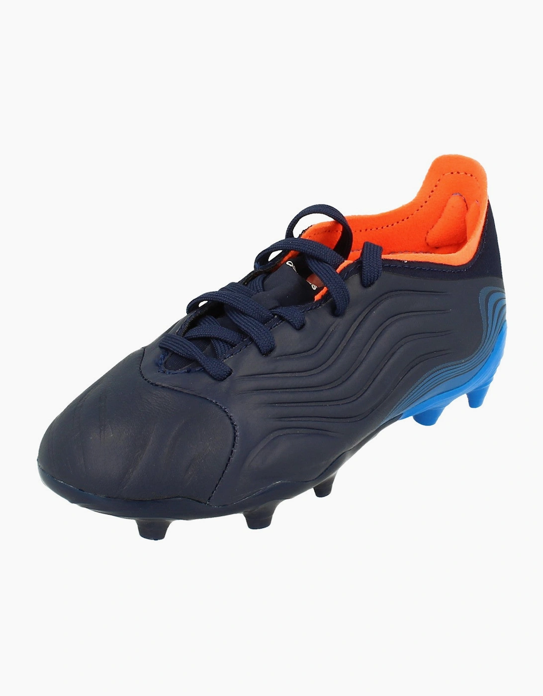 Adidas Unisex Blue Copa Sense.1 Fg Junior Football Boots Gw7403 - Size: Uk 12.5K Us 13K Eu 31 Kids