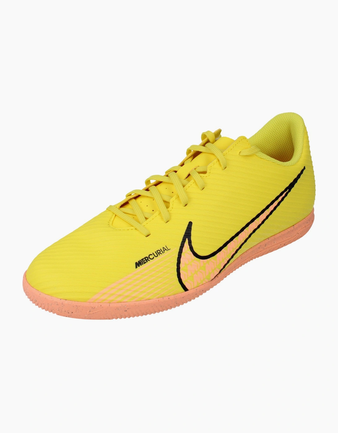 Men's Nike Vapor 15 Club IC Mens Football Boots DJ5969 780 - Yellow - Size: 9