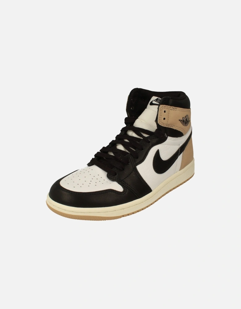 Womens Air Jordan 1 Retro Hi OG Trainers FD2596 021