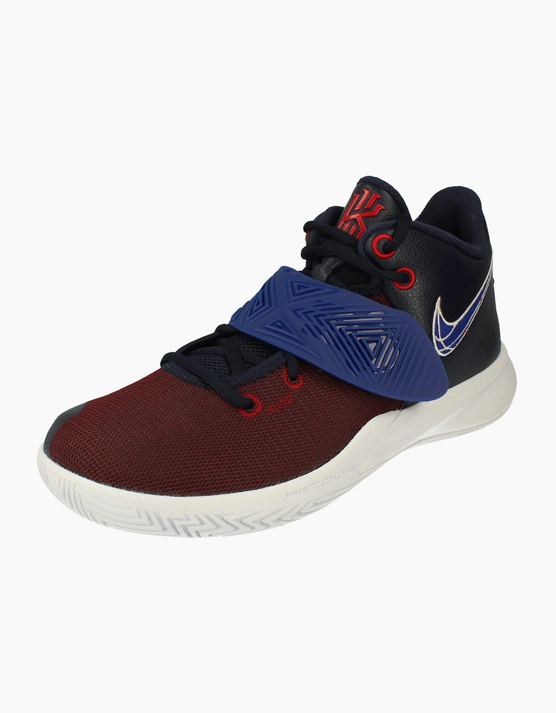 Nike Men's Navy Kyrie Flytrap Iii Basketball Trainers Bq3060 400 - Size: 8