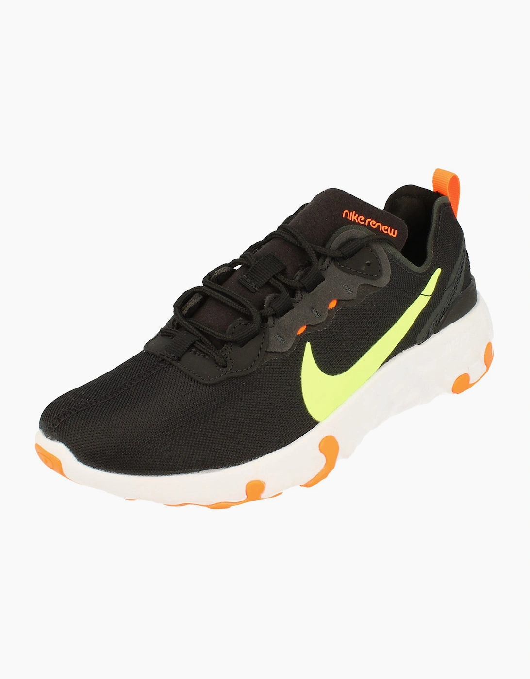 Nike Unisex Black Renew Element 55 Gs Cv9644 001 - Size: Uk 6 Us 6.5Y Eu 39 Kids