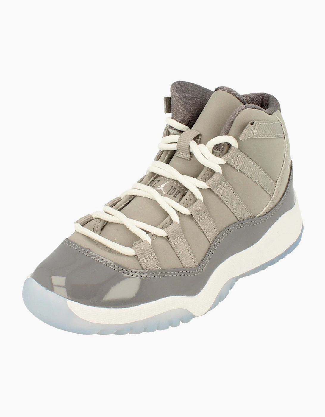 Nike Unisex Grey Air Jordan 11 Retro Ps Basketball Trainers 378039 005 - Size UK 11.5 Us 12C Eu 29.5 Kids