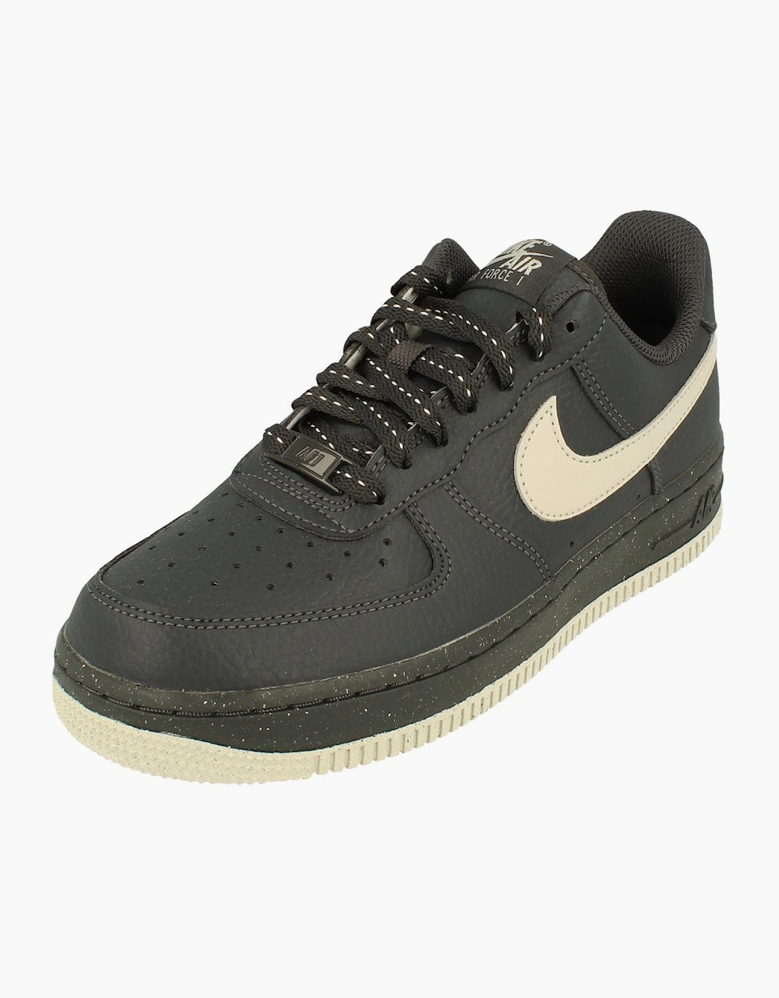 Women's Nike Womens Air Force 1 07 Next Nature Trainers Fz4350 001 - Grey - Size: 7