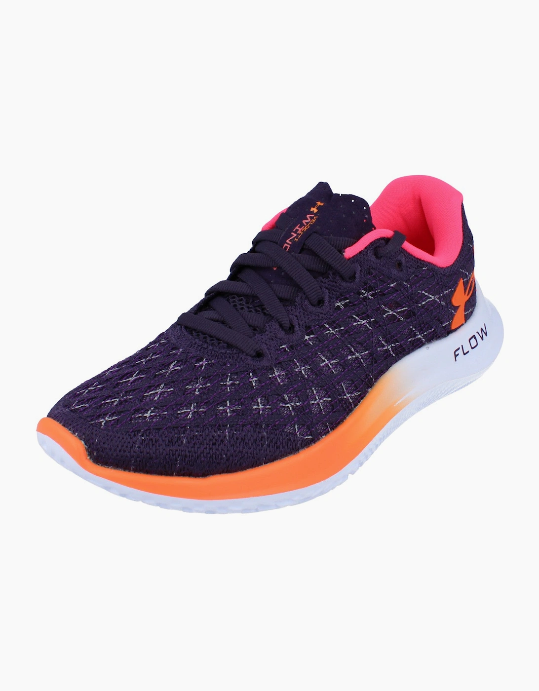Under Armour Women's Purple Flow Velociti Wind 2 3024911 500 - Size: Uk 9.5 Us 12 Eu 44.5