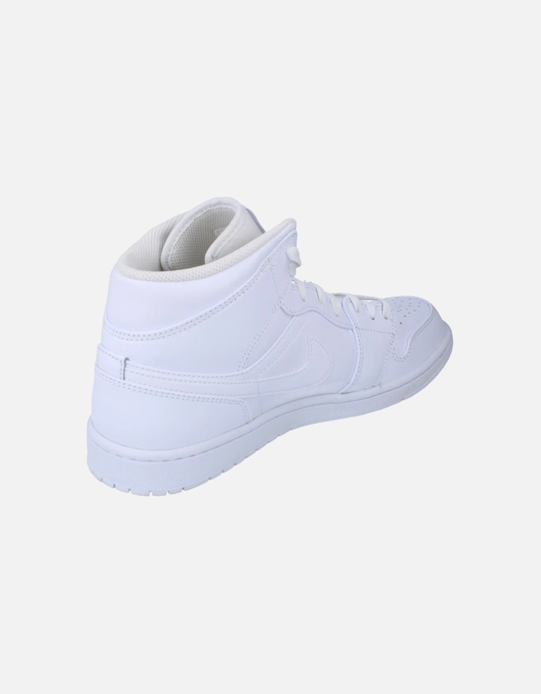 Air Jordan 1 Mid Mens Hi Top Basketball Trainers 554724 136
