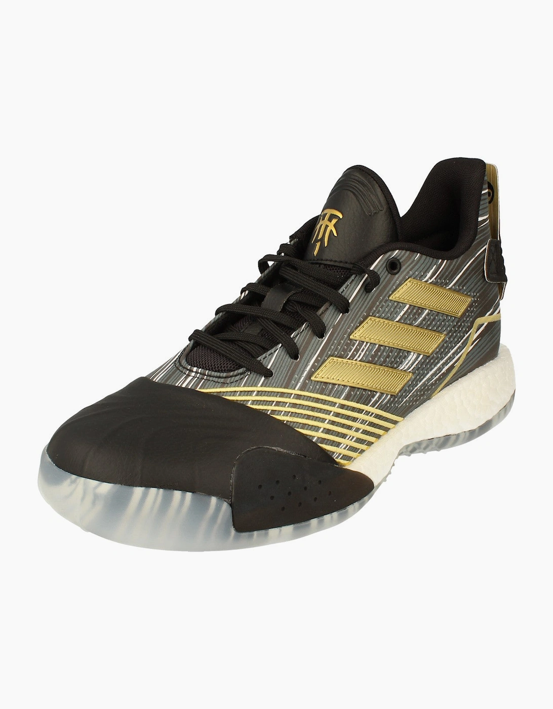 Men's Adidas Tmac Millenium Mens Basketball Trainers Sneakers EE3678 - Black - Size: UK 14 us 14.5 eu 50
