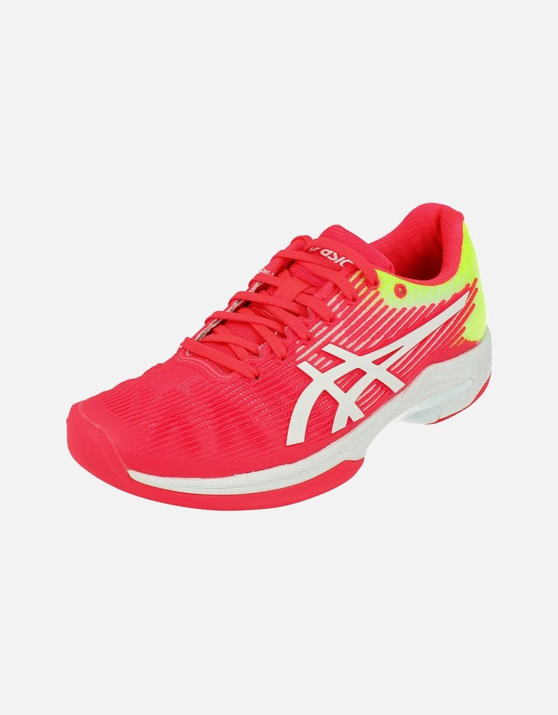Women's Asics Solution Speed FF Indoor Womens Tennis Shoes 1042A094 702 - Pink - Size: 8