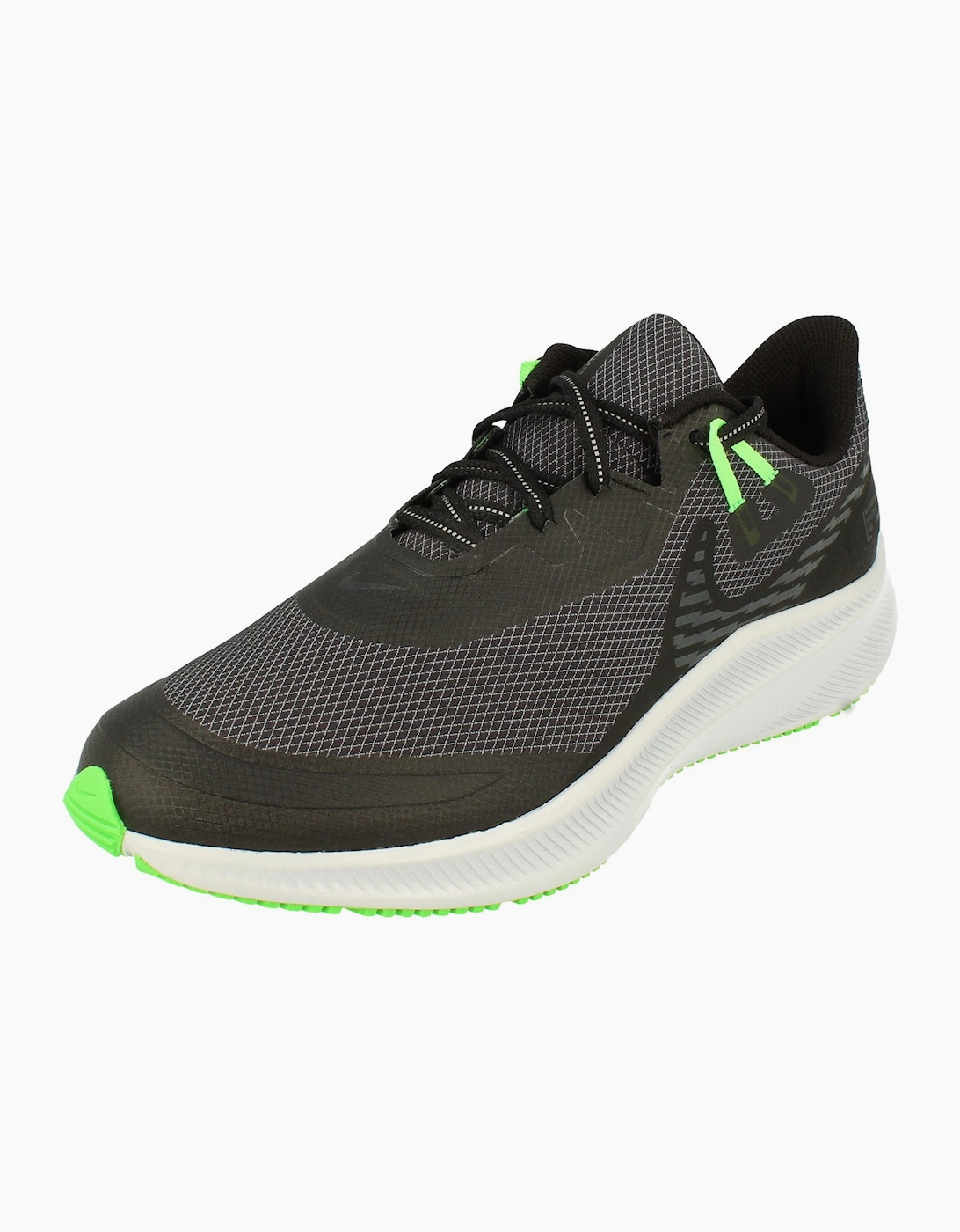 Men's Nike Quest 3 Shield Mens CQ8894 010 - Black - Size, 6